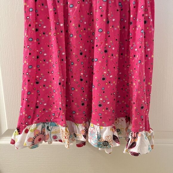 Jelly the Pug Tulip Polka Dot Bailey Knit Dress Girls Size 4 - Picture 4 of 11